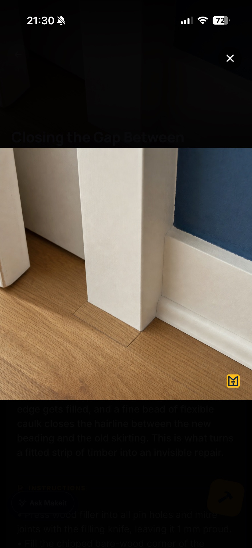 When you return after holidays and start looking at the issues at your home ๐ญ
Luckily with Makeit such projects are easy.