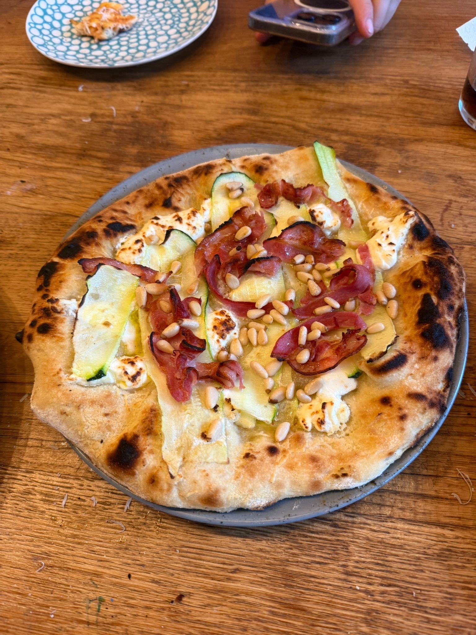 Neapolitan pizza with poolish. 
Experiment number 3