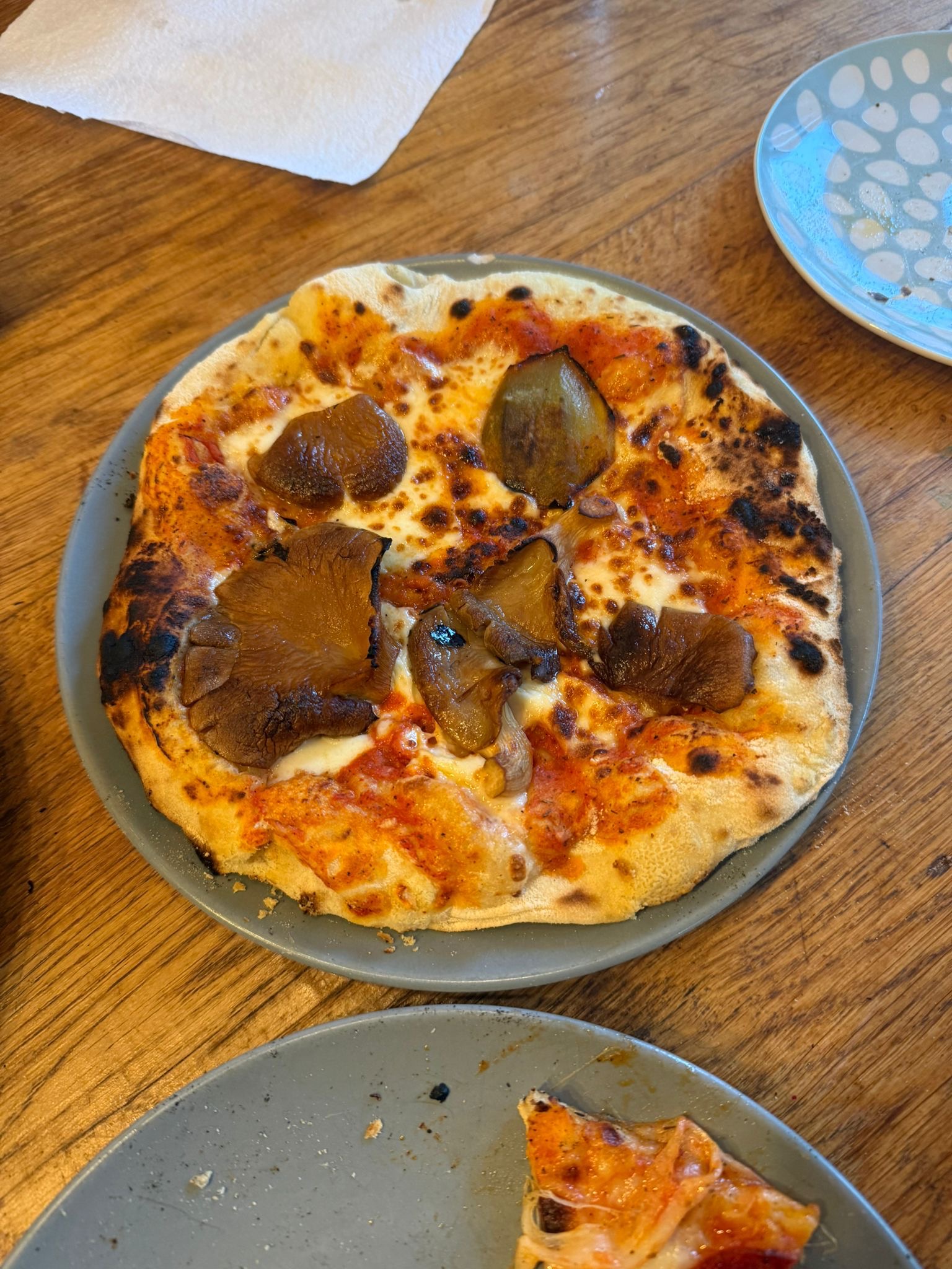 Neapolitan pizza with poolish. 
Experiment number 3