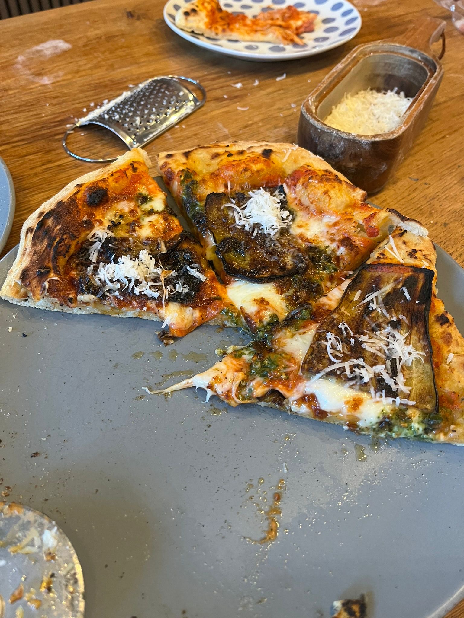 Neapolitan pizza with poolish. 
Experiment number 3