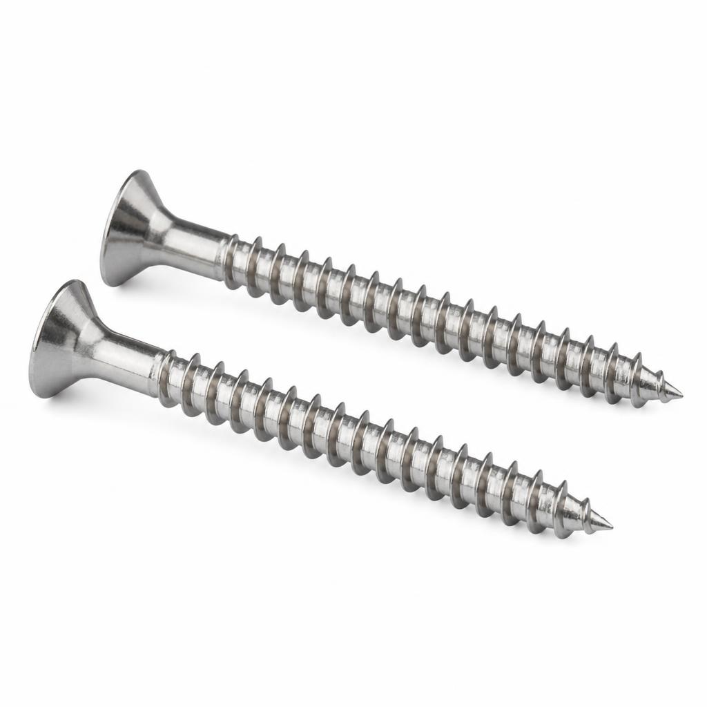 Stainless steel wood screws 5 × 70 mm
