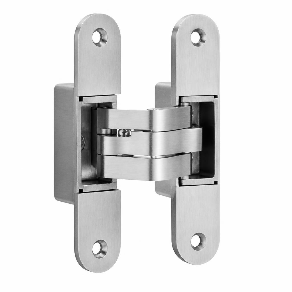 Stainless concealed hinges — inset/zero-protrusion type
