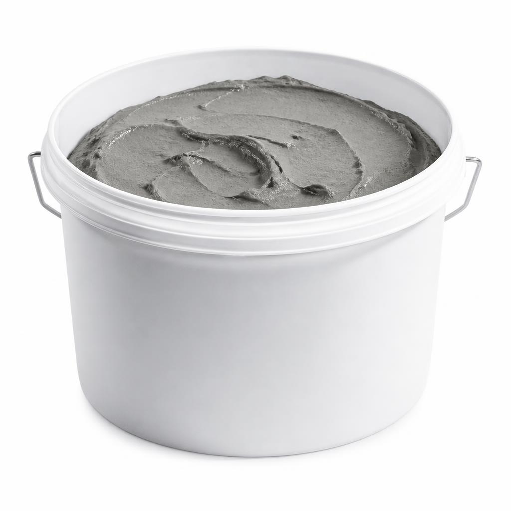 Grey microcement base coat