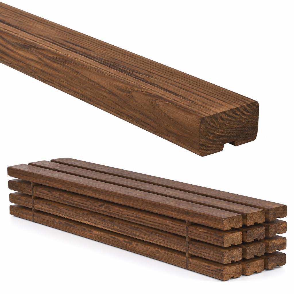 Thermo-treated ash seat battens