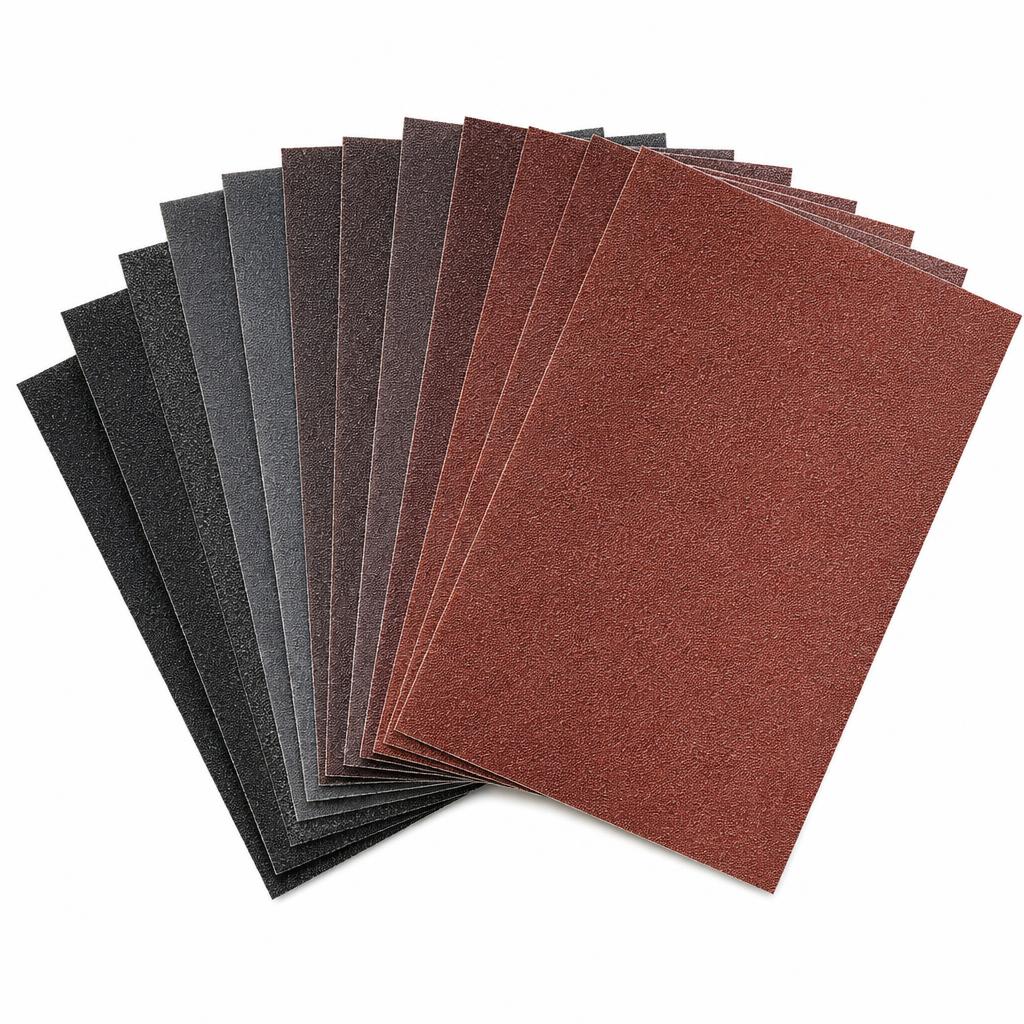 Sandpaper assortment