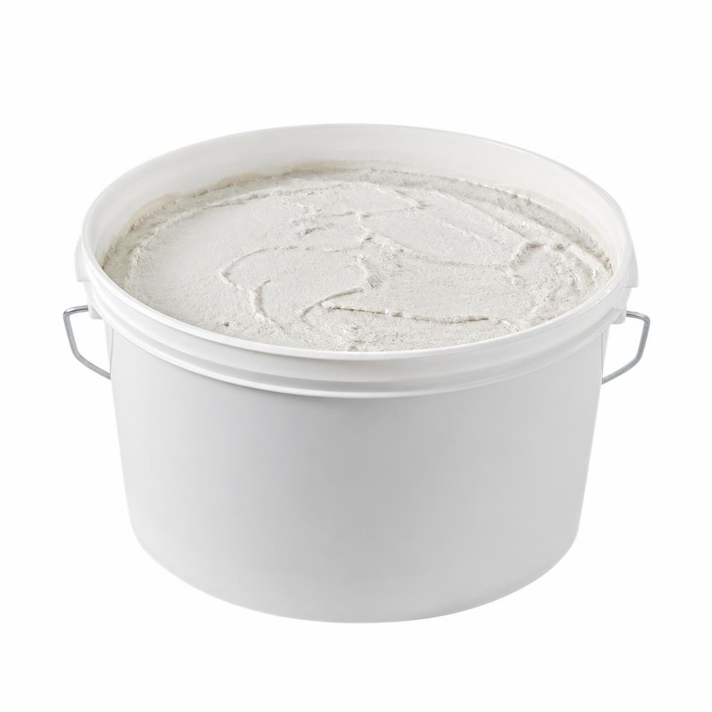White microcement finish coat