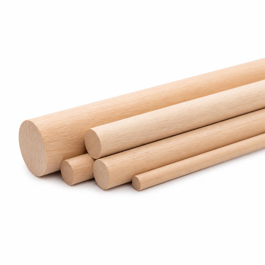 Beech dowel rod