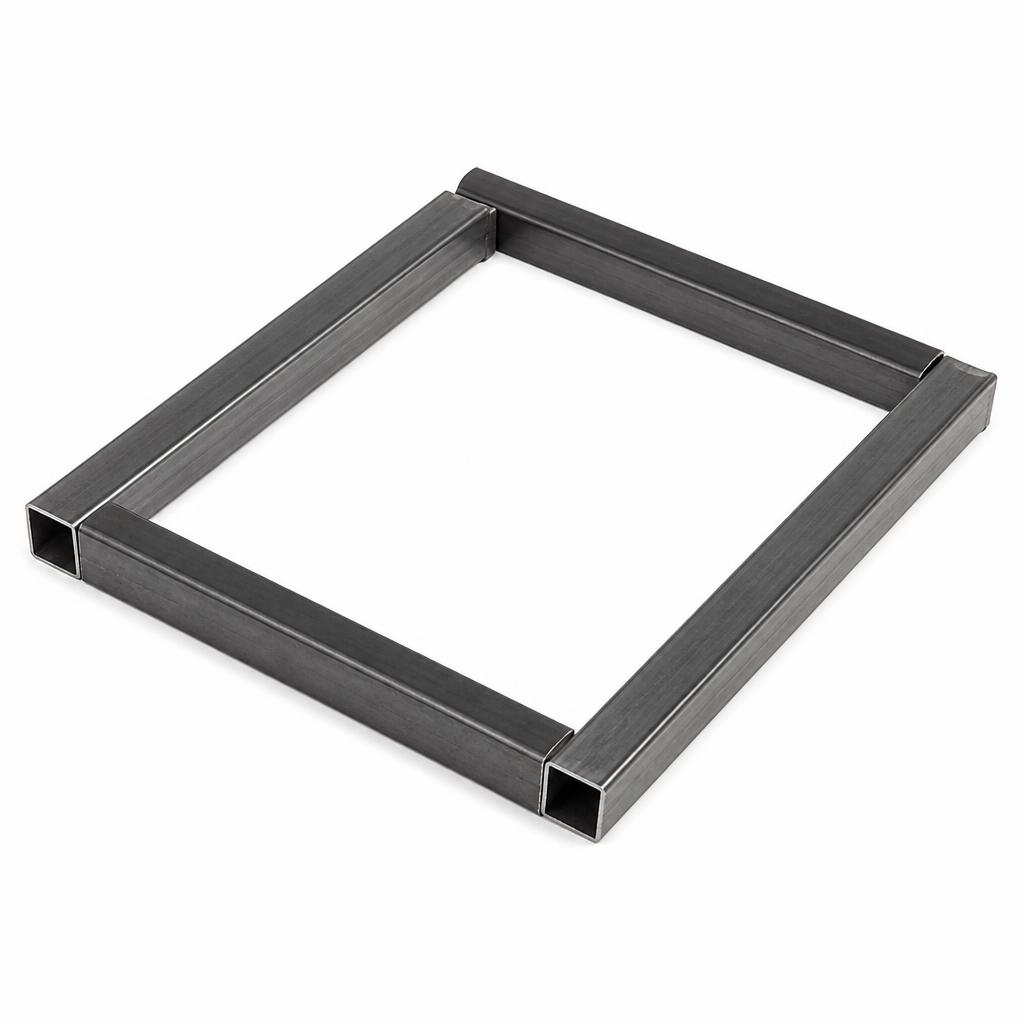 Square steel tube — stool seat frame rails