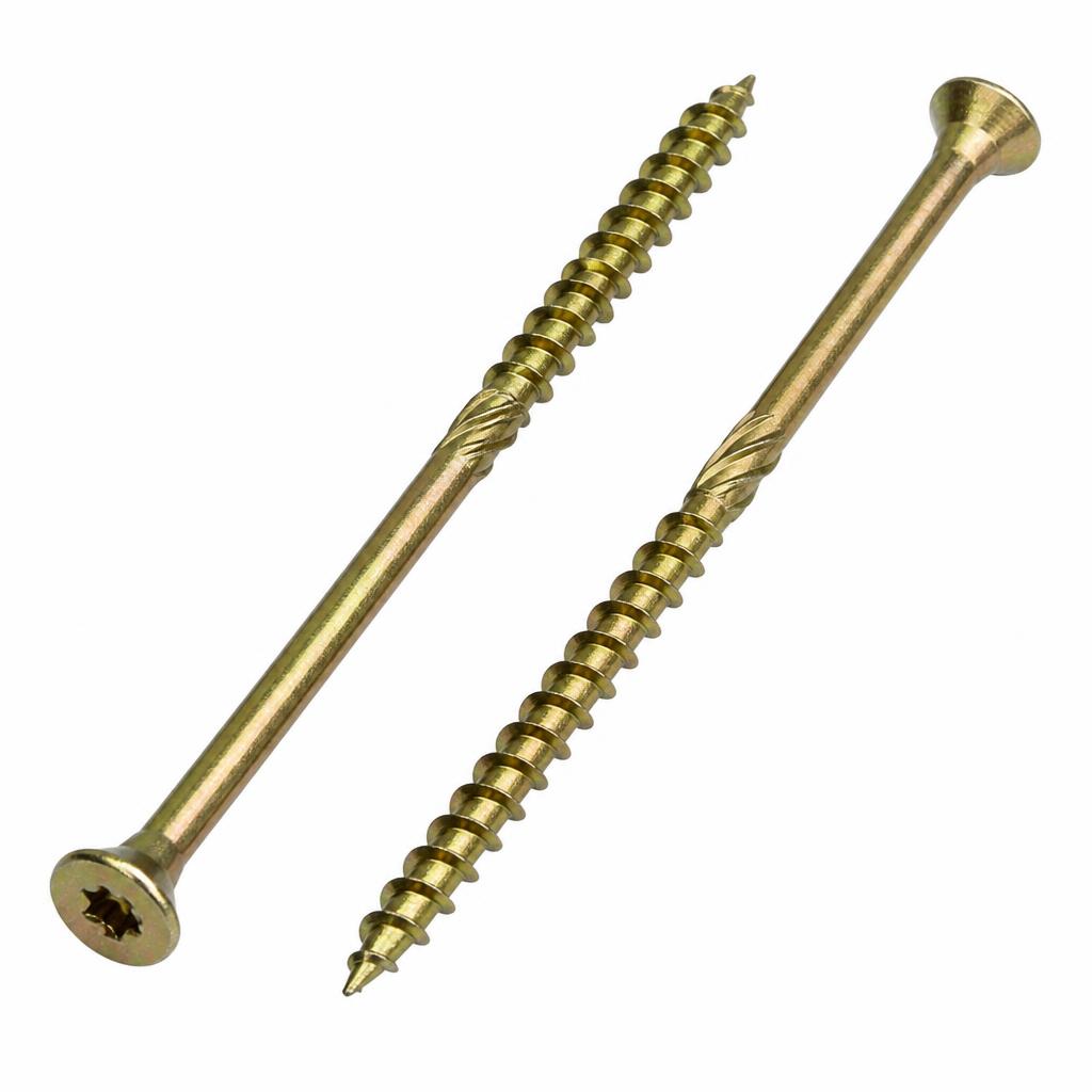 Exterior wood screws 6 × 80 mm