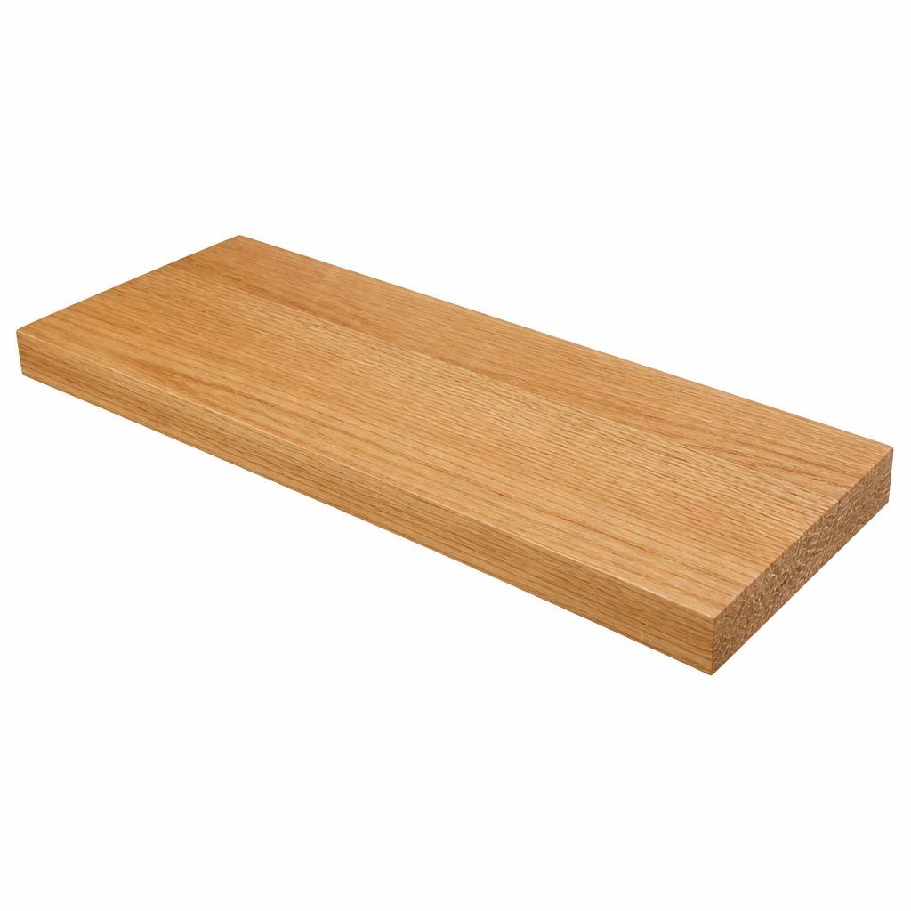 Solid oak shelf board 30 mm