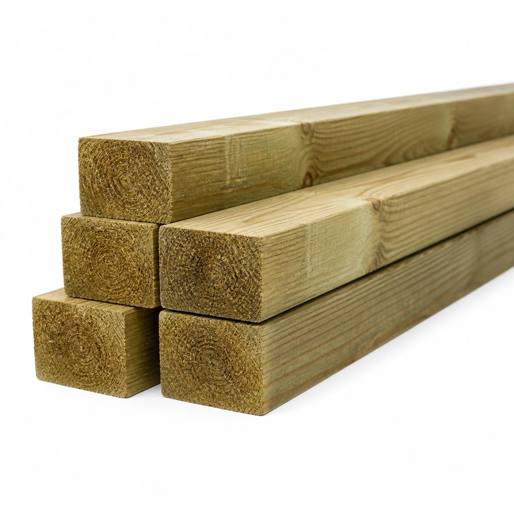 Treated timber bearers