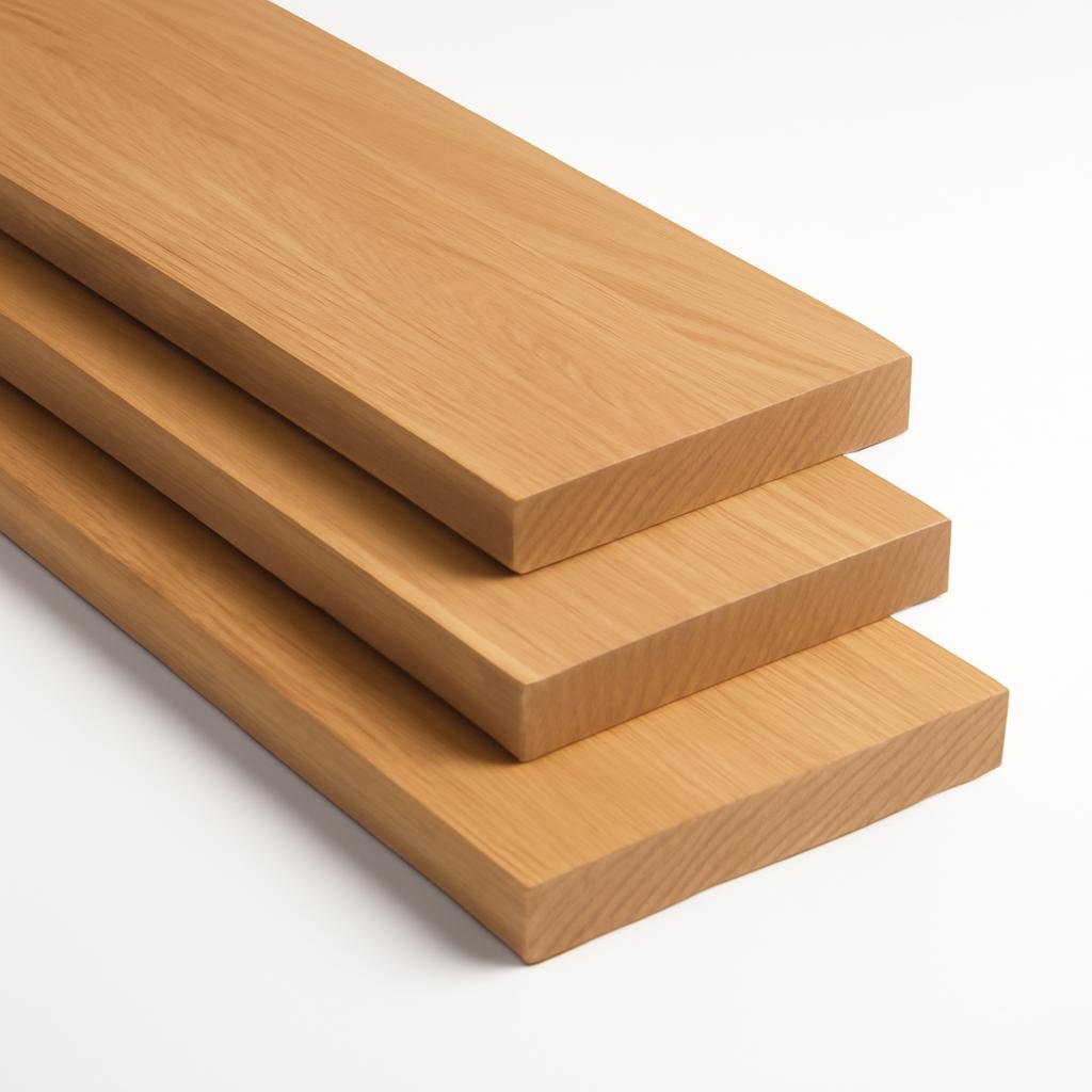 Hardwood planks — table top