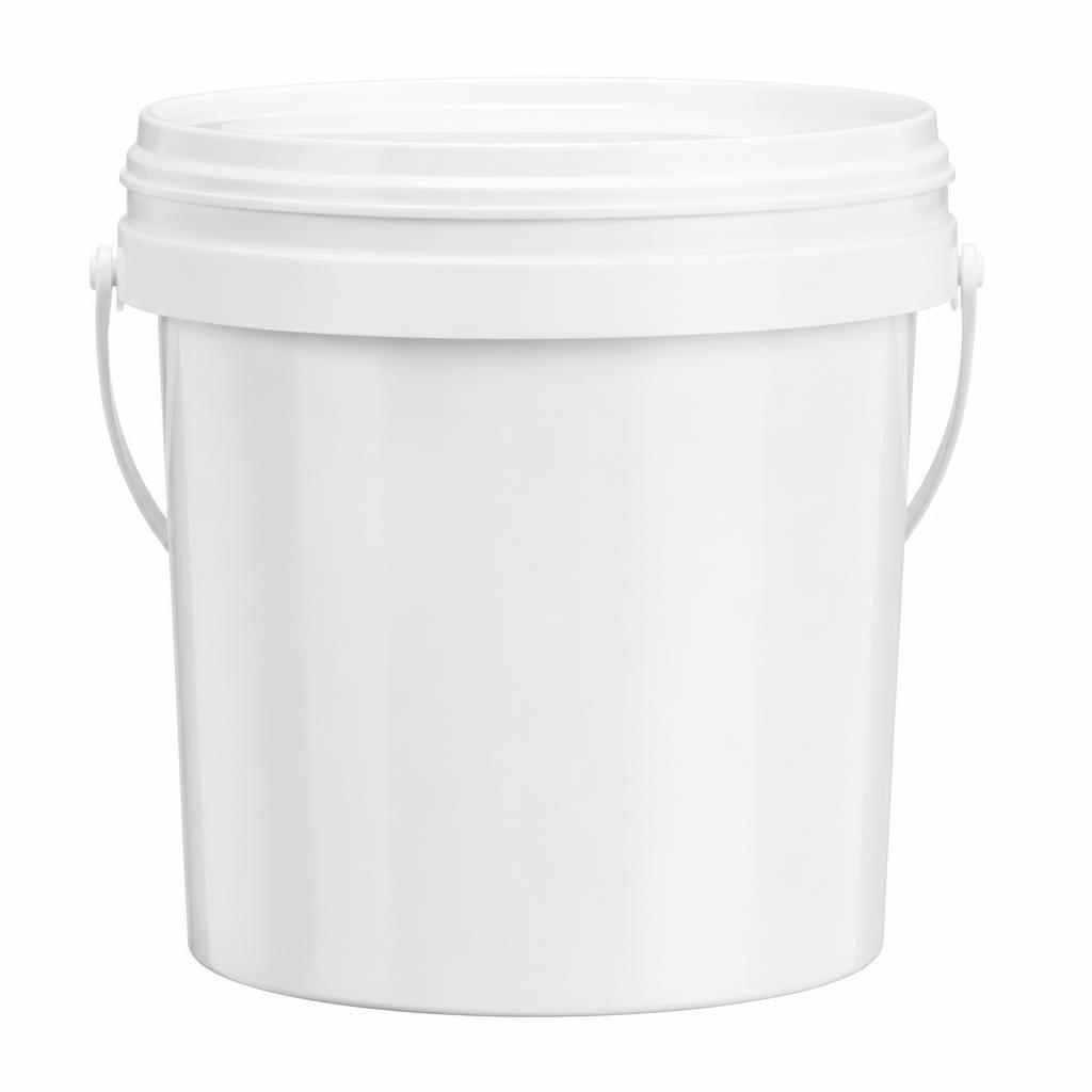 White acrylic topcoat render